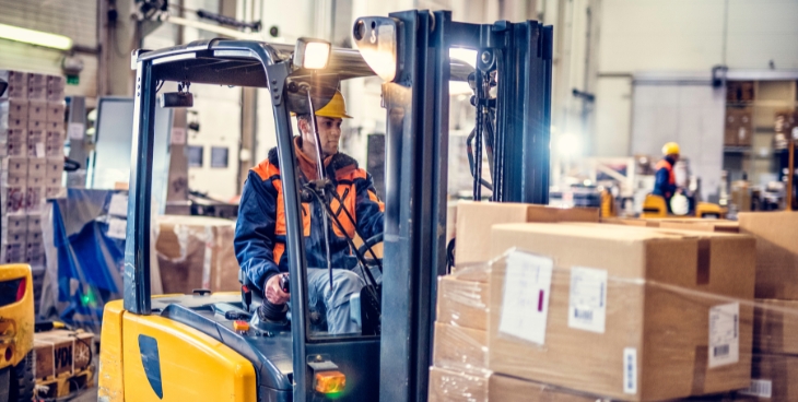 Forklift training