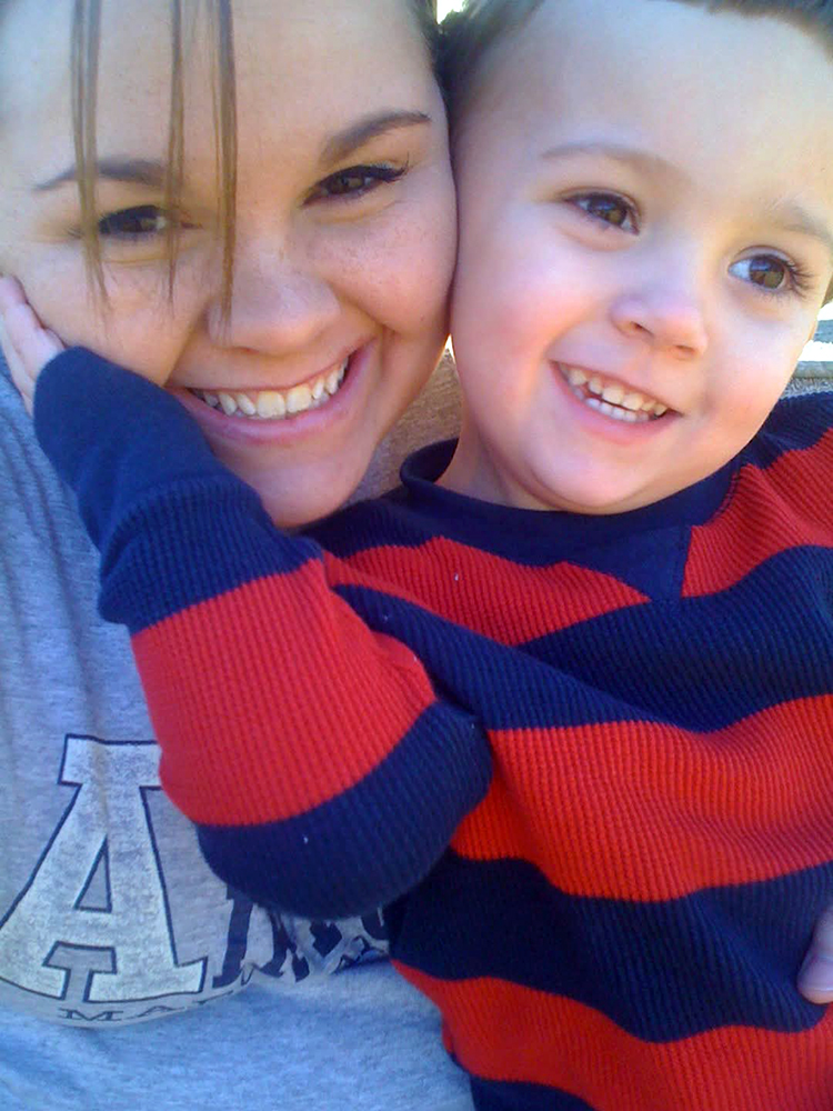 Amber Walker and Dawson Hinds