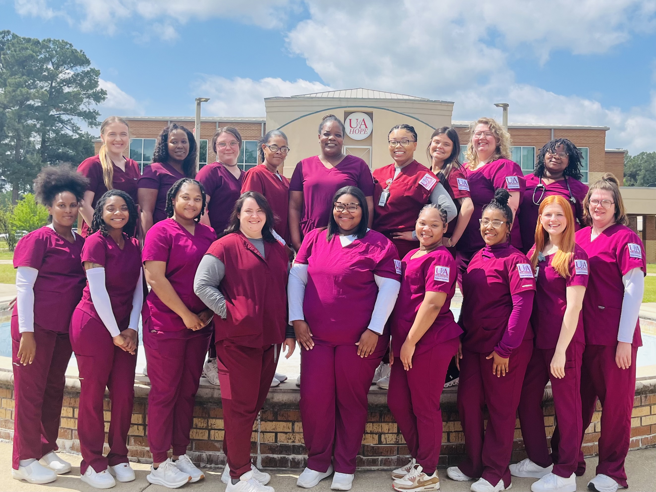 Pictured - Front Row left to right: Ayshala Johnson, Nylah Randolph, Sazaria Quarles, Elizabeth Schamehorn, Doria Beasley, Sed’Dreka Stevens, Trinitee Walker, Emily Craig, Susan Pennington - Back Row left to right: Jerri Anne Whitehead, Nikki Lockett, Sara Allen, Kimisha Mixon, Kami Carr, Jada King, Joleigh McDonald, Katie Cato, Adriyana Lee