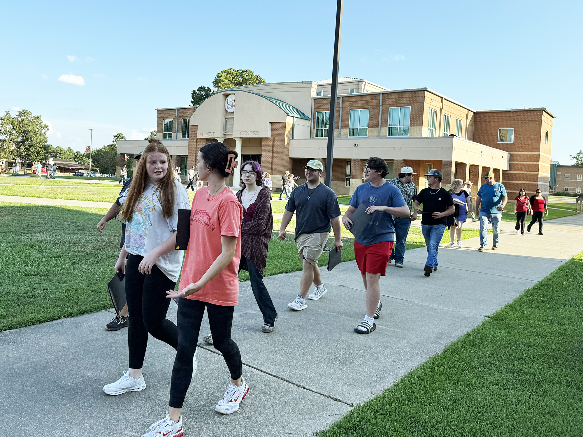 Students on Hope Campus